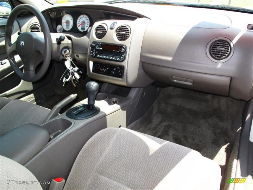 2003 Stratus SXT Coupe - Satin White Pearl / Dark Taupe/Medium Taupe photo #10