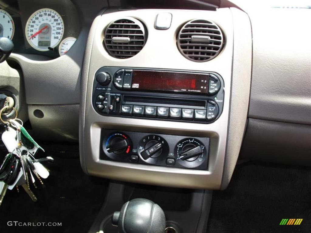 2003 Stratus SXT Coupe - Satin White Pearl / Dark Taupe/Medium Taupe photo #12