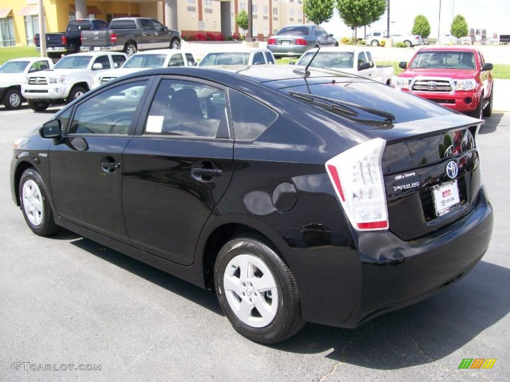 2010 Prius Hybrid II - Black / Dark Gray photo #3