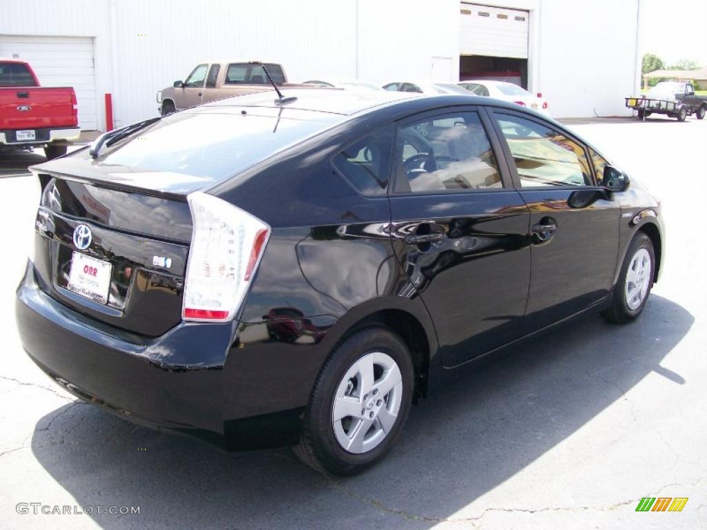 2010 Prius Hybrid II - Black / Dark Gray photo #4