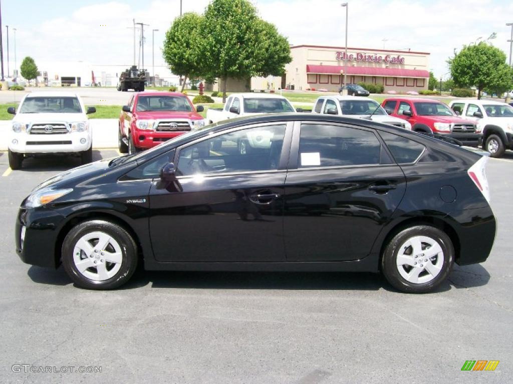2010 Prius Hybrid II - Black / Dark Gray photo #5