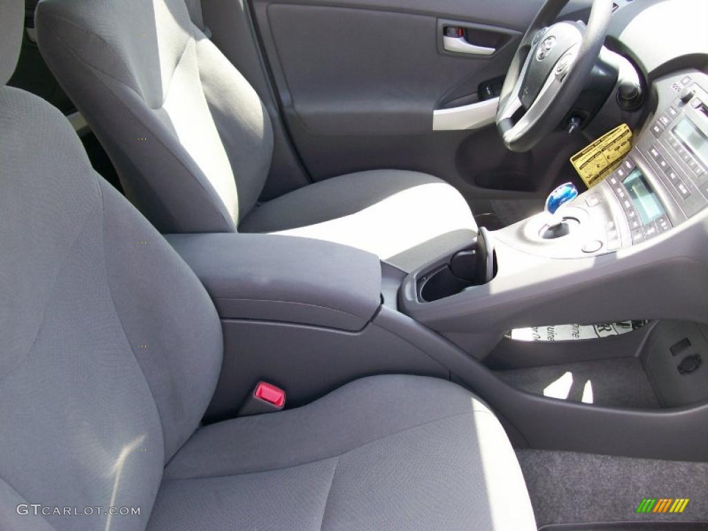 2010 Prius Hybrid II - Black / Dark Gray photo #6
