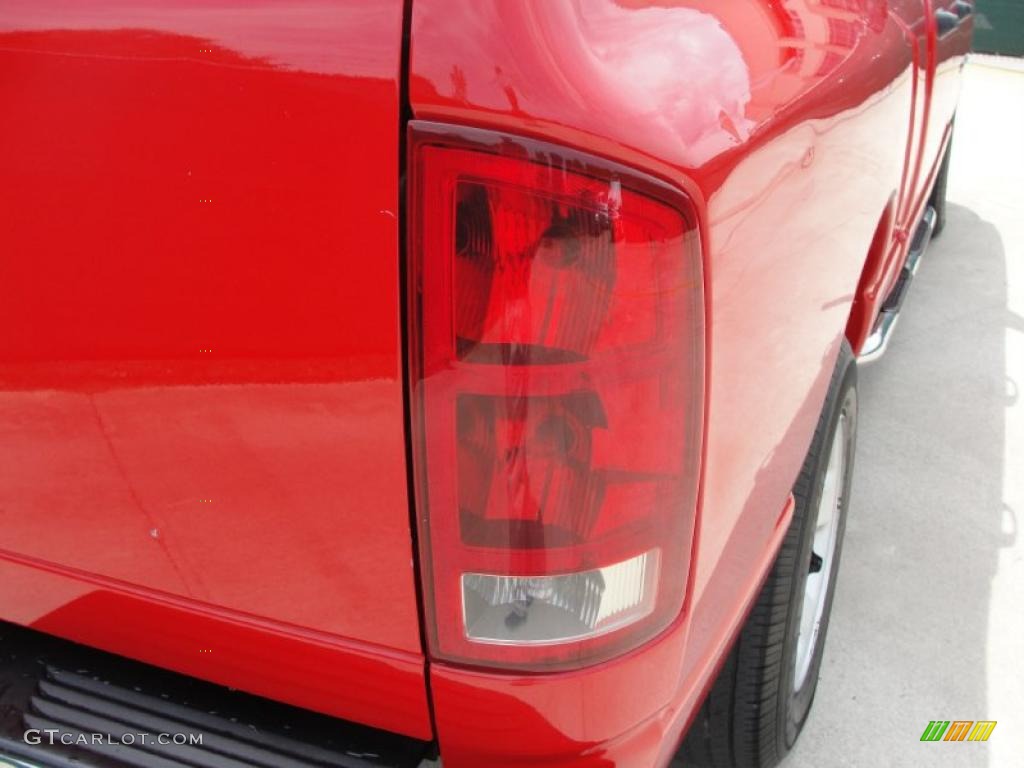 2003 Ram 1500 ST Quad Cab - Flame Red / Dark Slate Gray photo #20