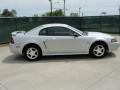 2004 Silver Metallic Ford Mustang V6 Coupe  photo #2