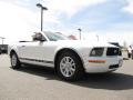 2007 Performance White Ford Mustang V6 Deluxe Convertible  photo #10