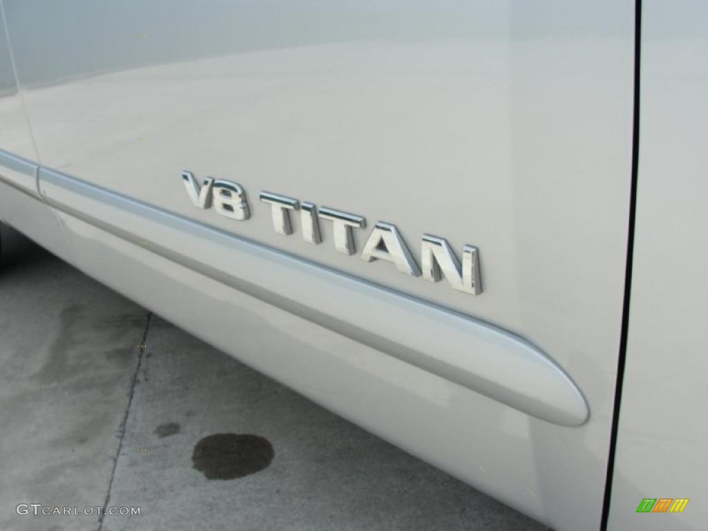 2007 Titan XE King Cab - Radiant Silver / Steel Gray photo #19