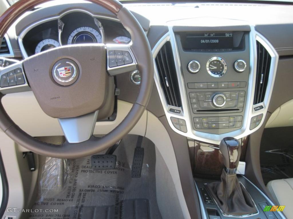 2010 SRX V6 - Platinum Ice Tricoat / Shale/Brownstone photo #14