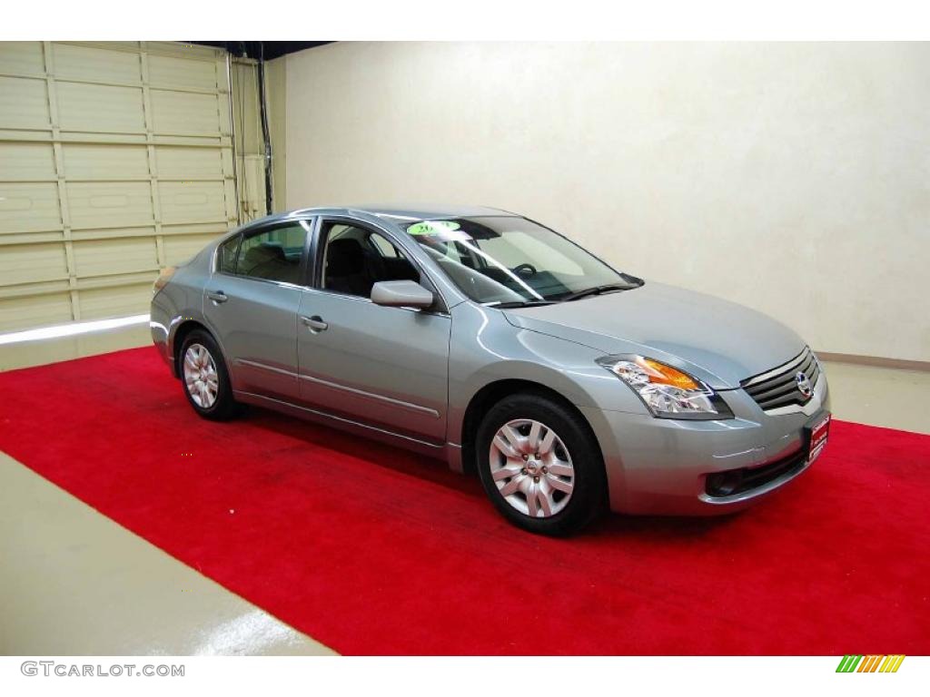 2009 Altima 2.5 S - Precision Gray Metallic / Charcoal photo #1