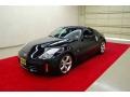 2008 Magnetic Black Nissan 350Z Touring Coupe  photo #21