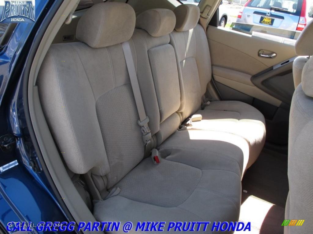 2009 Murano S AWD - Deep Sapphire Metallic / Black photo #12