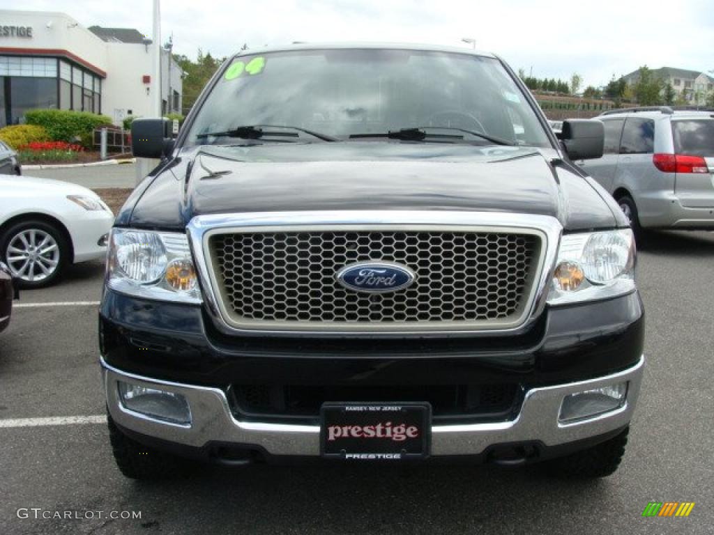 2004 F150 FX4 SuperCab 4x4 - Black / Black photo #2