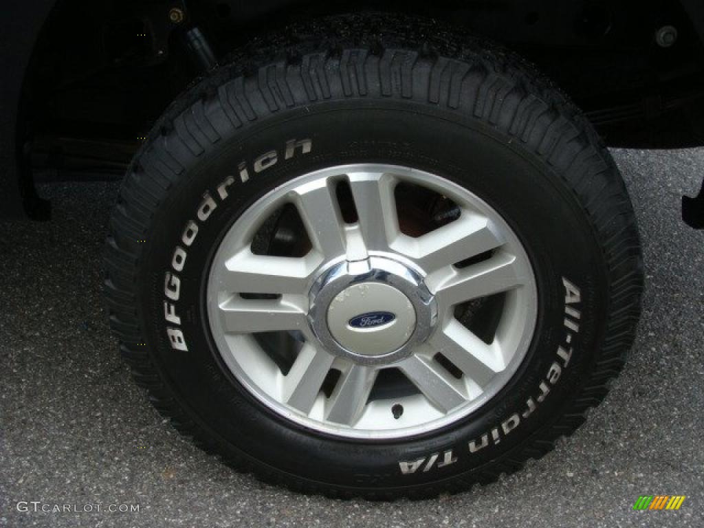 2004 F150 FX4 SuperCab 4x4 - Black / Black photo #14