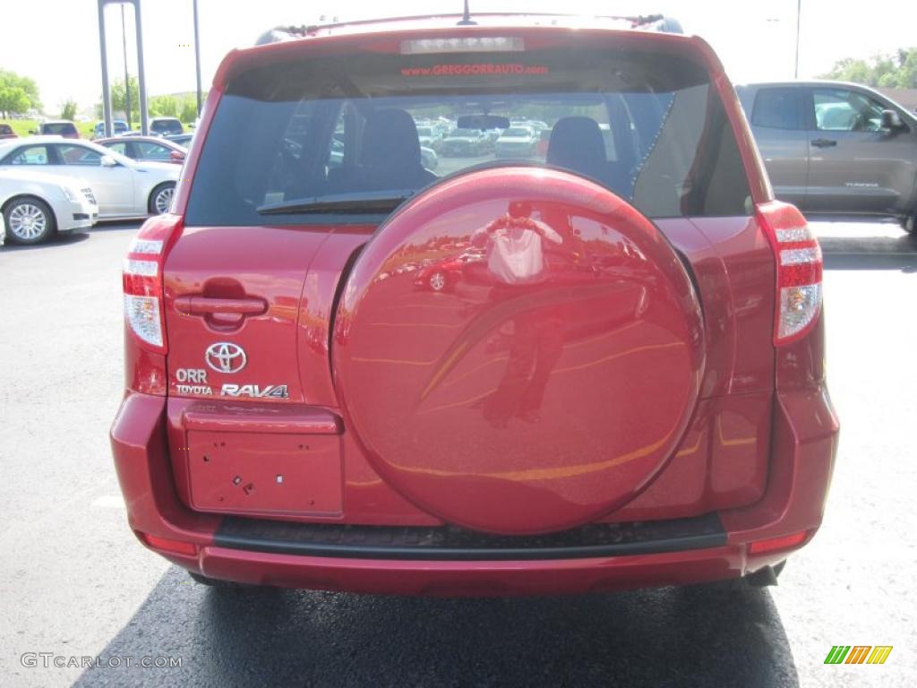 2010 RAV4 Sport - Barcelona Red Metallic / Ash Gray photo #8