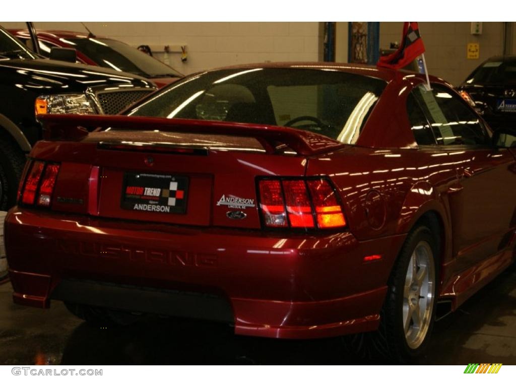 2003 Mustang Roush Stage 2 Coupe - Redfire Metallic / Dark Charcoal photo #7