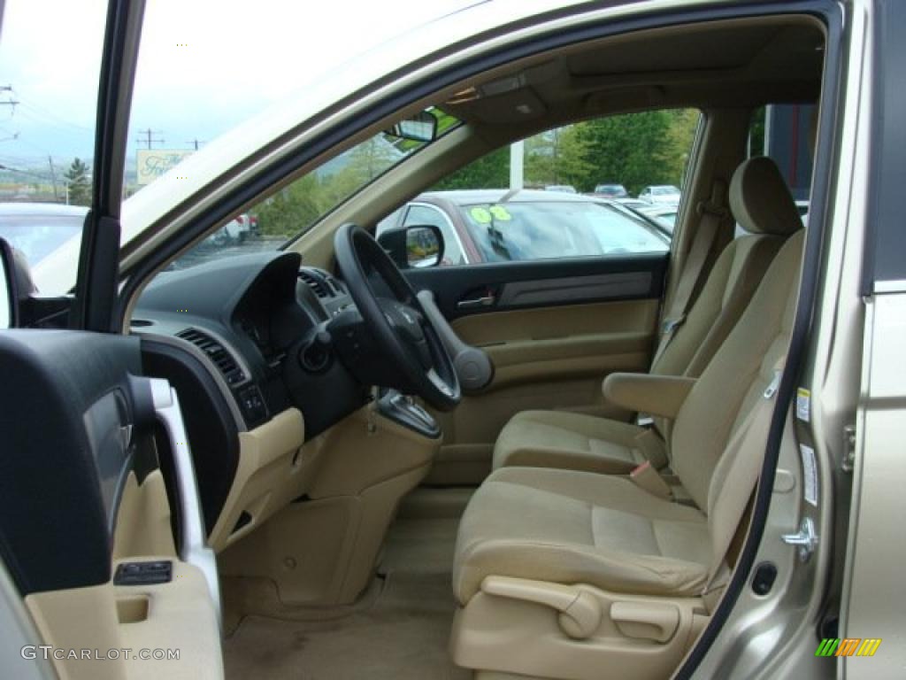 2007 CR-V EX 4WD - Borrego Beige Metallic / Ivory photo #7