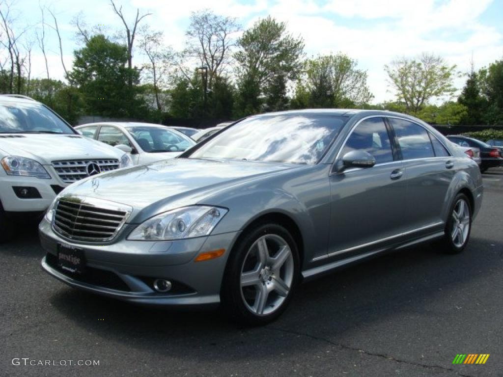 2007 S 550 4Matic Sedan - Andorite Grey Metallic / Black photo #1