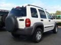 2004 Stone White Jeep Liberty Sport 4x4  photo #2