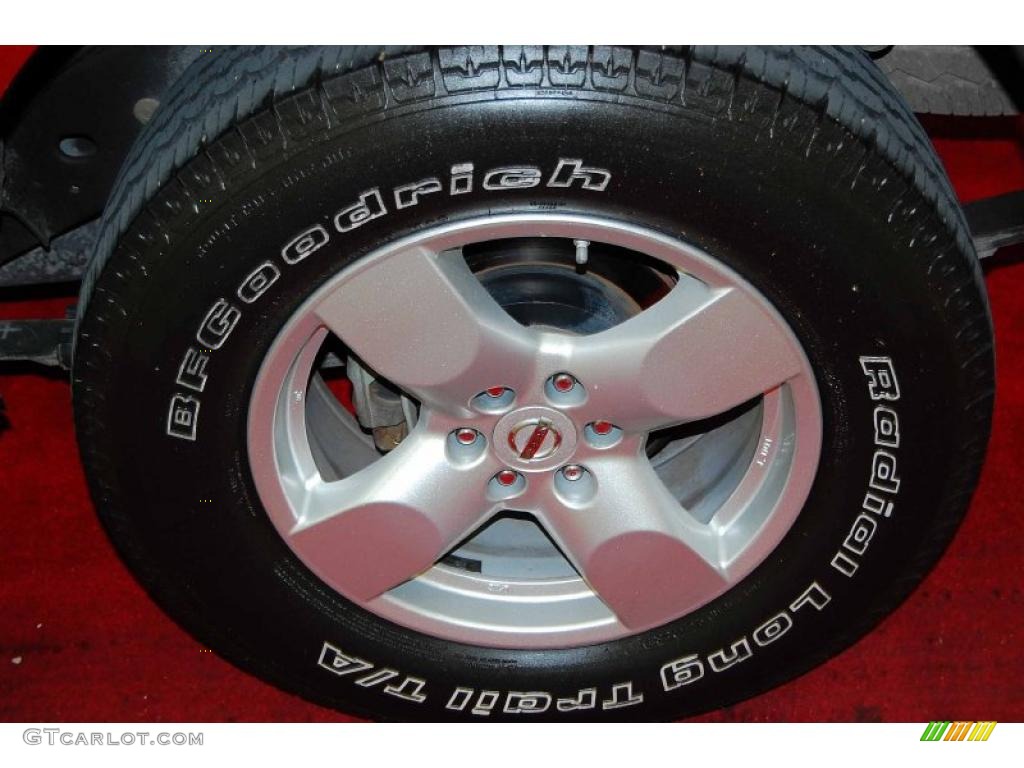 2007 Xterra SE - Red Brawn Metallic / Desert/Graphite photo #3