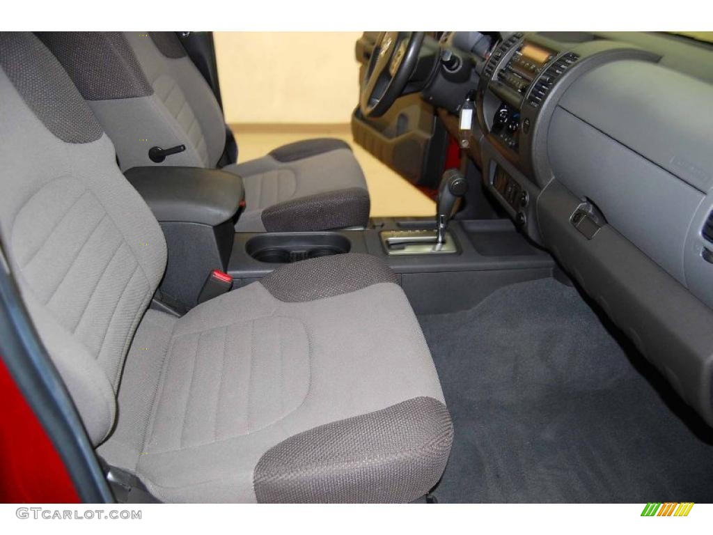 2007 Xterra SE - Red Brawn Metallic / Desert/Graphite photo #18