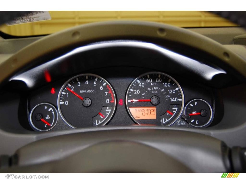 2007 Xterra SE - Red Brawn Metallic / Desert/Graphite photo #24