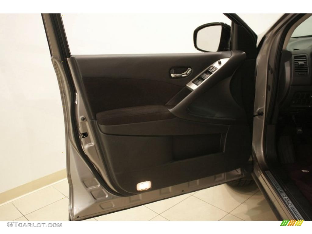 2009 Murano S AWD - Platinum Graphite Metallic / Black photo #8