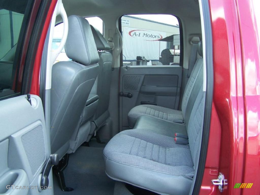 2008 Ram 1500 ST Quad Cab 4x4 - Inferno Red Crystal Pearl / Medium Slate Gray photo #6