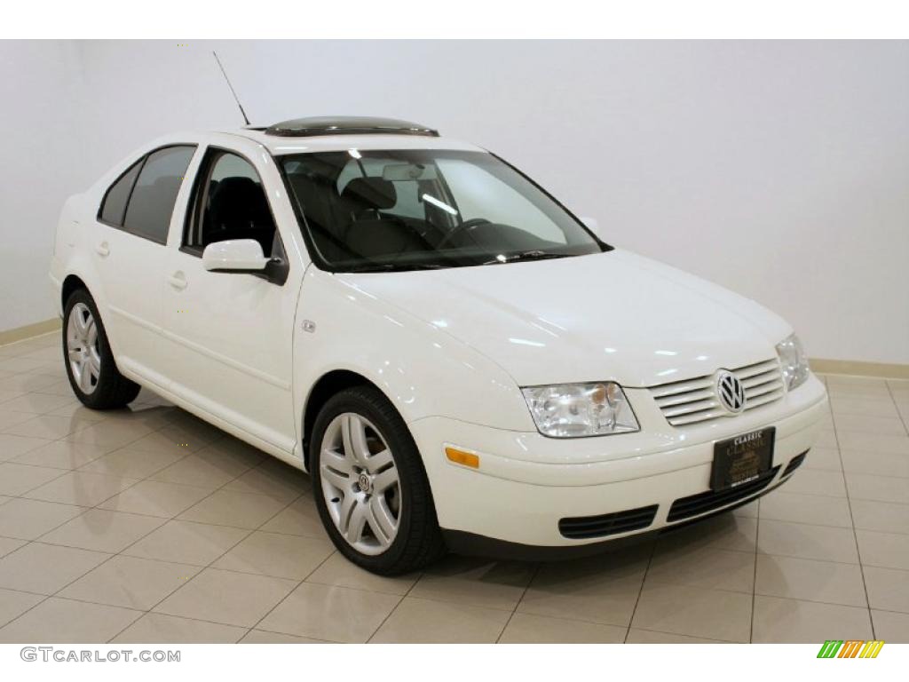 2003 Jetta GLS 1.8T Sedan - Campanella White / Black photo #1