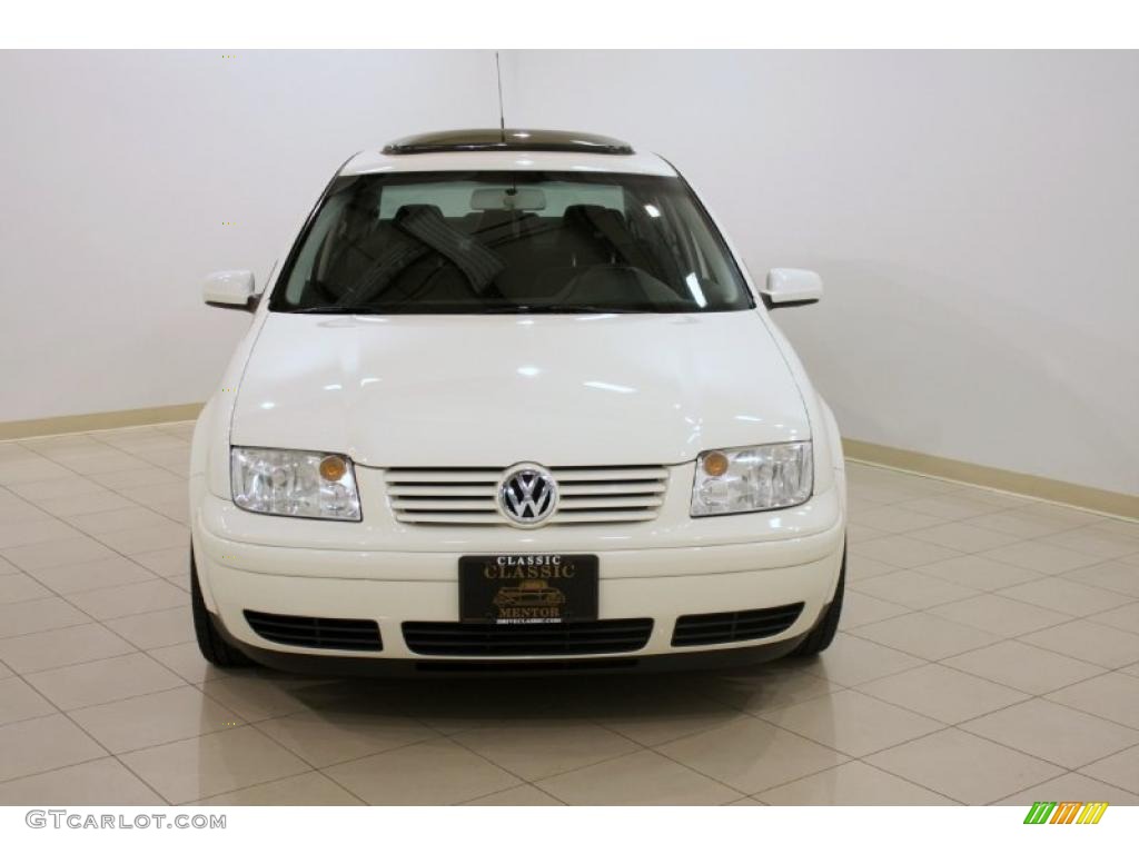 2003 Jetta GLS 1.8T Sedan - Campanella White / Black photo #2