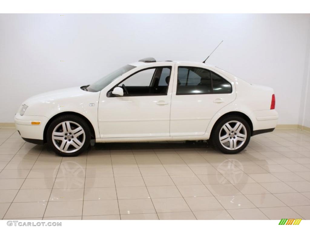 2003 Jetta GLS 1.8T Sedan - Campanella White / Black photo #4