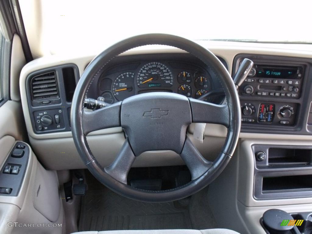 2004 Silverado 1500 LS Extended Cab - Dark Green Metallic / Tan photo #17