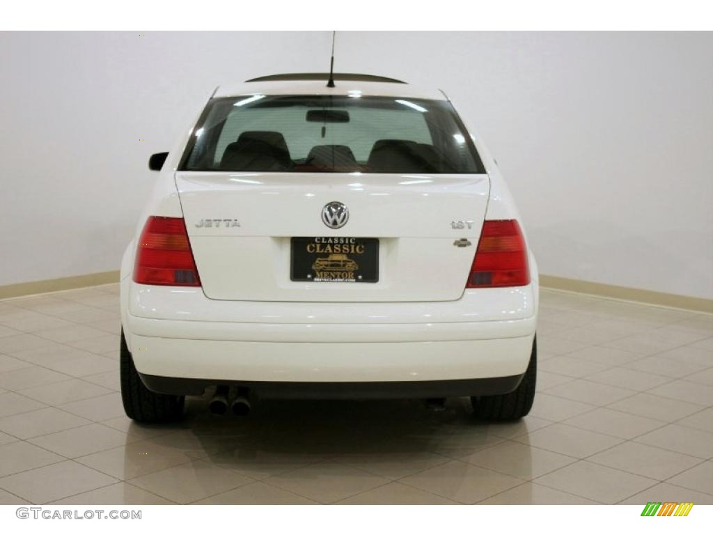2003 Jetta GLS 1.8T Sedan - Campanella White / Black photo #6