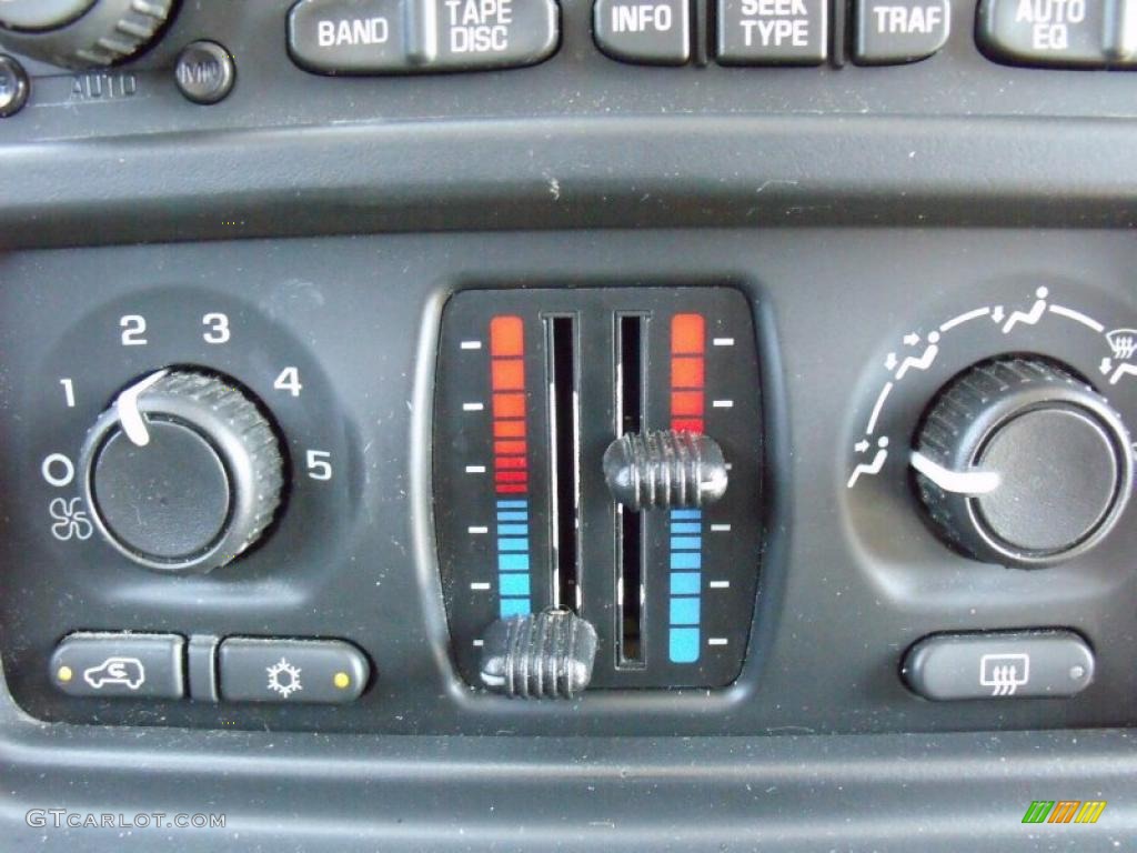 2004 Silverado 1500 LS Extended Cab - Dark Green Metallic / Tan photo #20