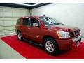 2007 Red Brawn Nissan Armada SE  photo #1