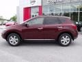 2010 Merlot Red Metallic Nissan Murano SL  photo #2