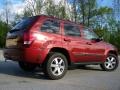 2008 Red Rock Crystal Pearl Jeep Grand Cherokee Laredo 4x4  photo #7