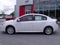 2010 Aspen White Nissan Sentra 2.0 SR  photo #2