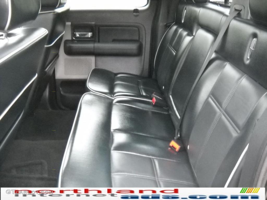 2008 Mark LT SuperCrew 4x4 - Black / Black/Dove Grey Piping photo #11
