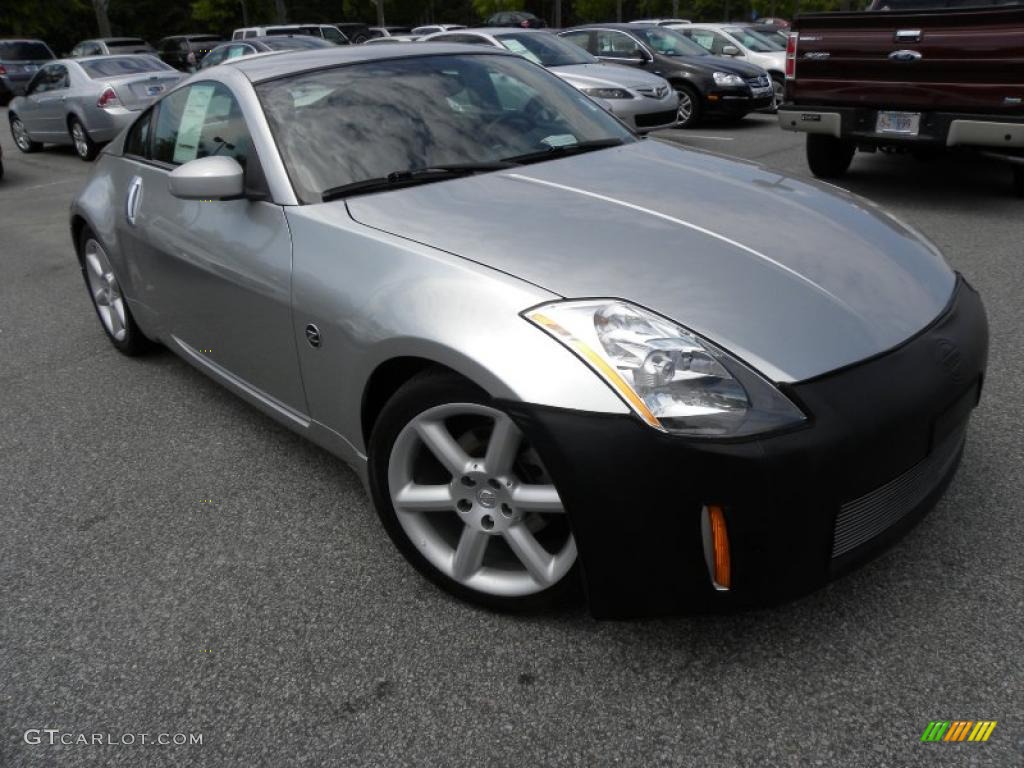 2003 350Z Coupe - Chrome Silver / Charcoal photo #1