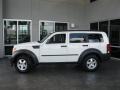 2007 Stone White Dodge Nitro SXT 4x4  photo #6