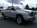 2007 Bright Silver Metallic Dodge Ram 1500 SLT Quad Cab  photo #7