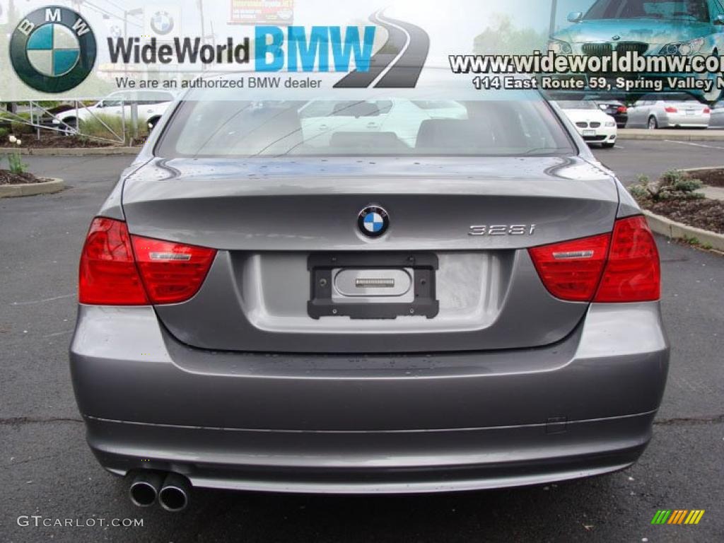 2010 3 Series 328i xDrive Sedan - Space Gray Metallic / Black photo #5
