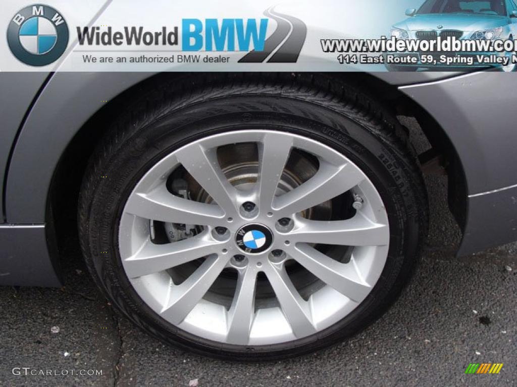 2010 3 Series 328i xDrive Sedan - Space Gray Metallic / Black photo #7