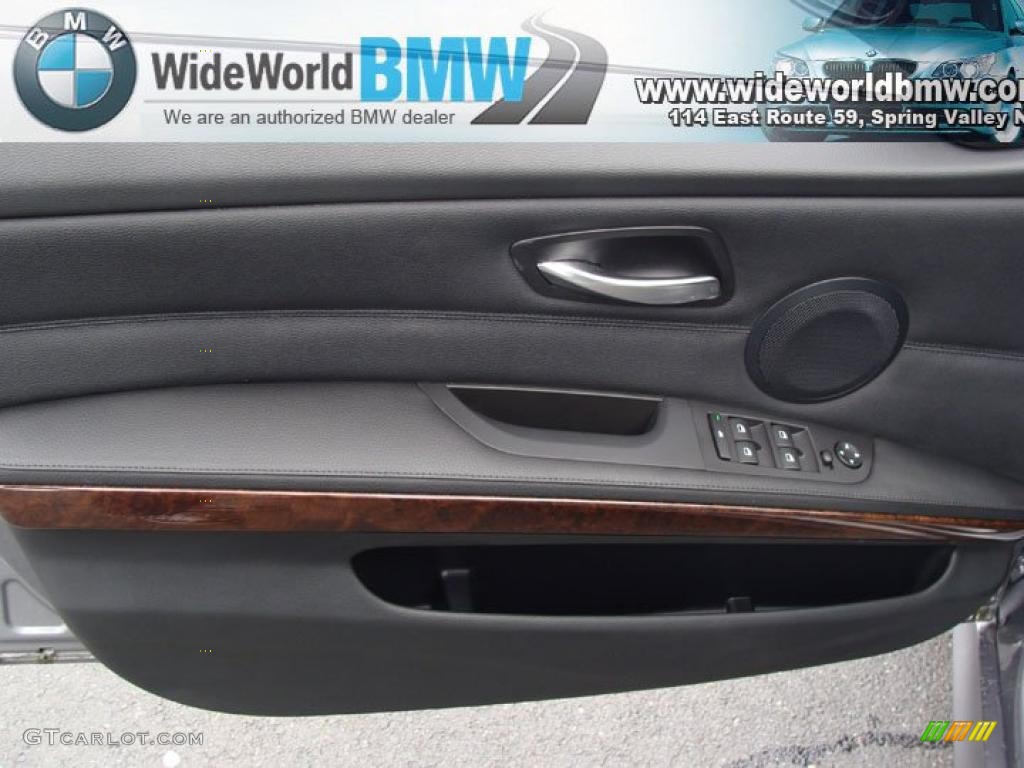 2010 3 Series 328i xDrive Sedan - Space Gray Metallic / Black photo #8
