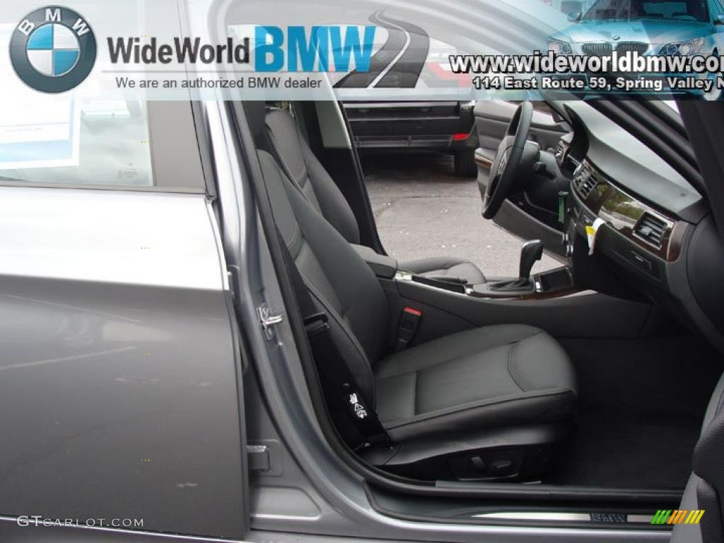 2010 3 Series 328i xDrive Sedan - Space Gray Metallic / Black photo #10