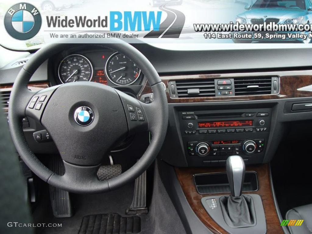 2010 3 Series 328i xDrive Sedan - Space Gray Metallic / Black photo #12