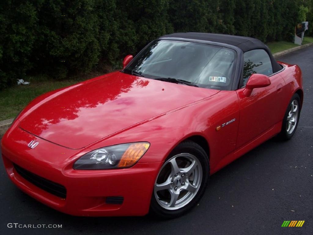 2003 S2000 Roadster - New Formula Red / Black photo #18