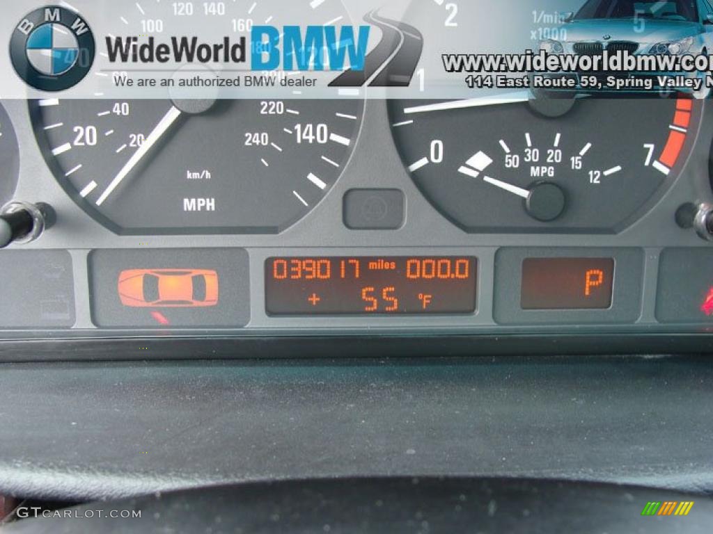 2003 3 Series 325xi Sedan - Jet Black / Natural Brown photo #15