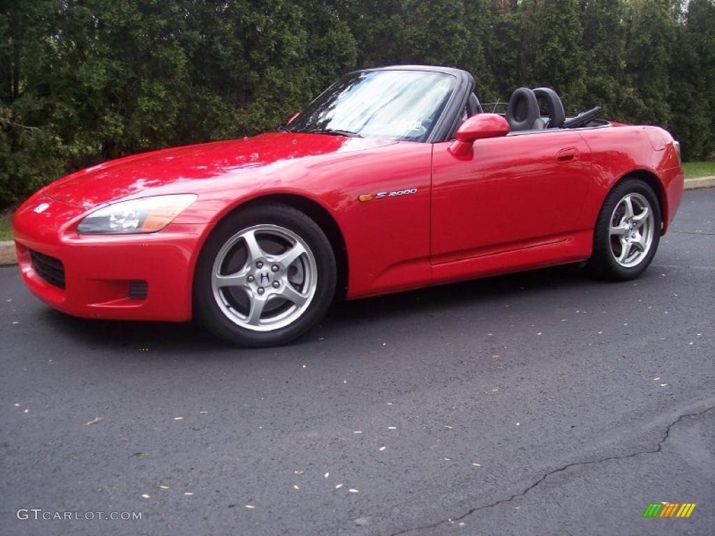 2003 S2000 Roadster - New Formula Red / Black photo #22