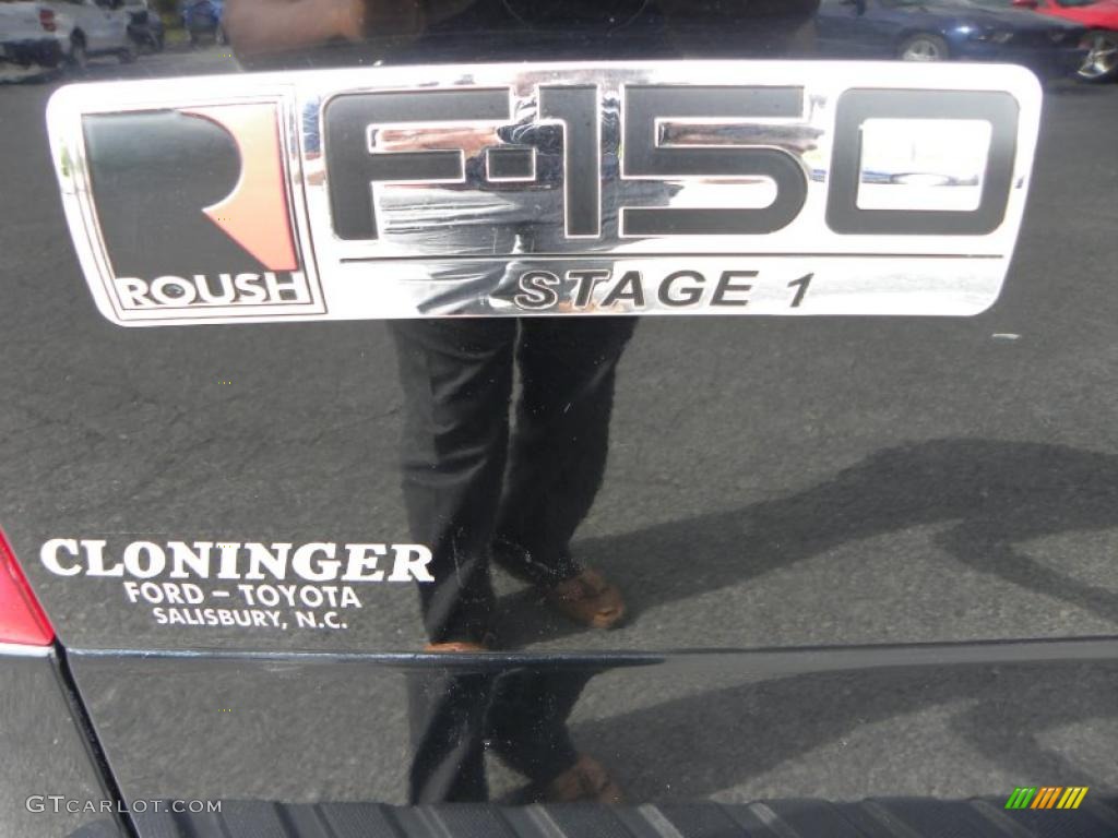 2005 F150 FX4 Roush Stage 1 SuperCrew 4x4 - Black / Black photo #14