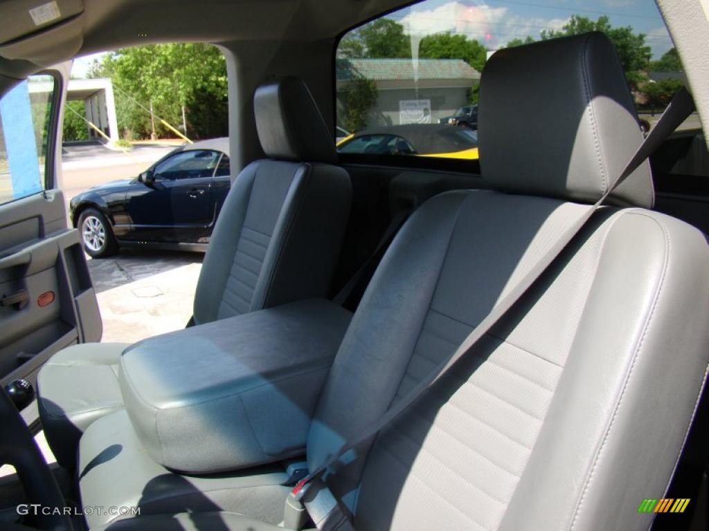 2008 Ram 1500 ST Regular Cab - Bright Silver Metallic / Medium Slate Gray photo #10